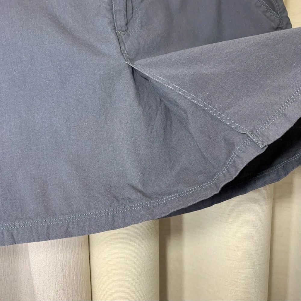 Icebreaker Destiny Skirt Gray Sz 28 Merino Organic Cotton A line Casual Sporty - Picture 4 of 15